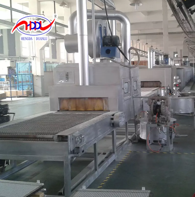 Extra-Long Brazing Line Advantage: NB Continuous Air-cooled Island Brazing Furnace