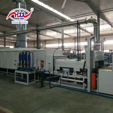 Made for Large Air-Cooled Island Components: NB Continuous Air-cooled Island Brazing Furnace