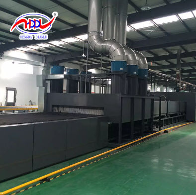 NB Continuous Air-cooled Island Brazing Furnace